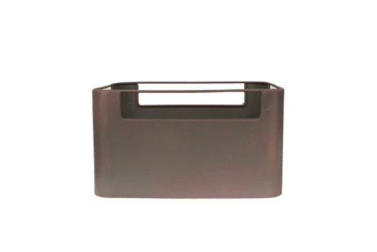 ITALIVING Geschenkbox Geschenkbox klein aus Blech grün lackiert im Loftstil 26 x 18 cm