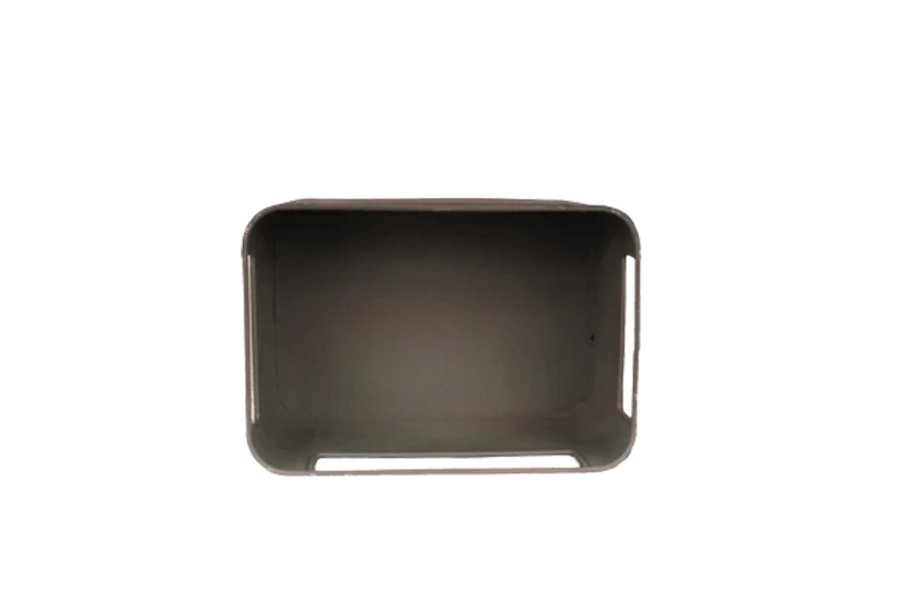 ITALIVING Geschenkbox Geschenkbox klein aus Blech grün lackiert im Loftstil 26 x 18 cm