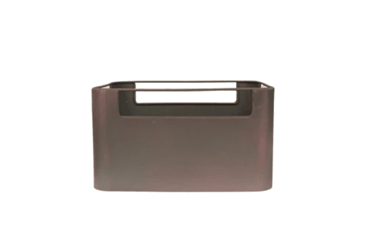 ITALIVING Geschenkbox Geschenkbox mittel aus Blech grün lackiert im Loftstil 31 x 22 cm