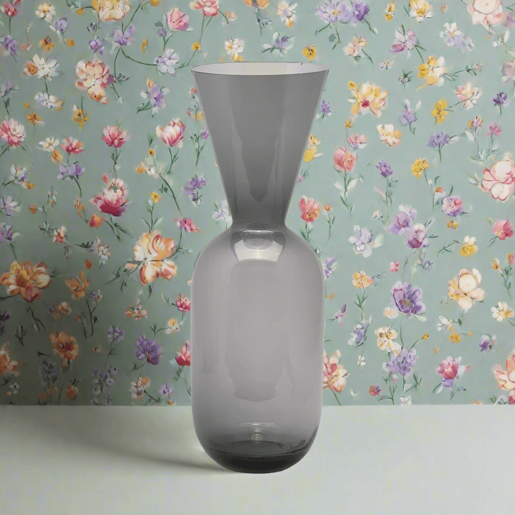 Italiving Glasvase Designervase aus farbigem Glas Höhe 50 cm Ø 17 cm - 3 Farbvarianten