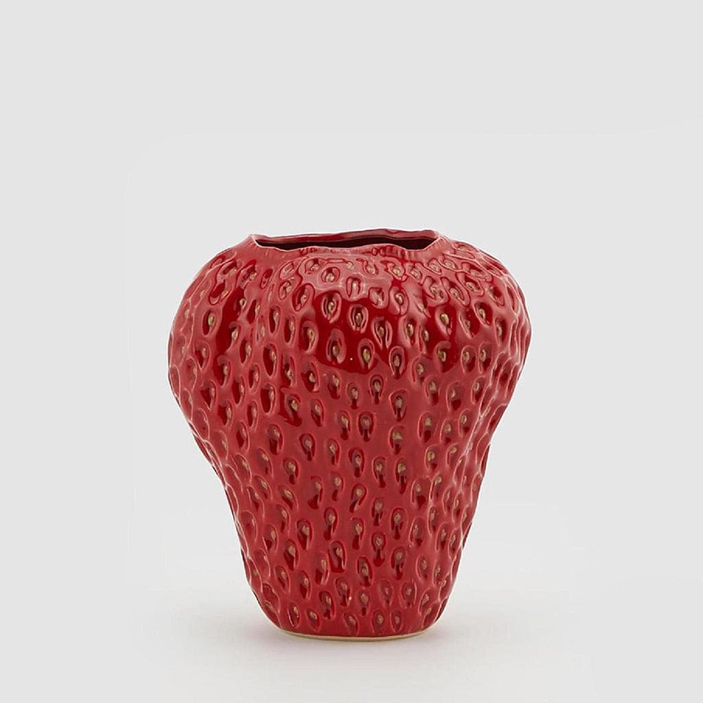 keramikvase erdbeervase