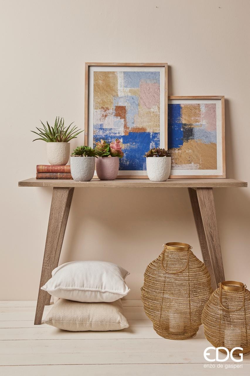 italiving Laterne Orientalische Bodenlaterne aus Messing für Kerzen - H 43 cm Ø 39 cm