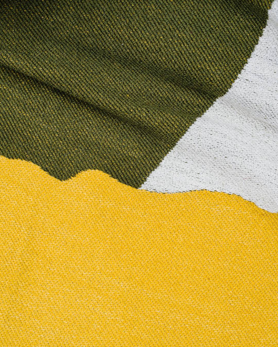 Italiving Plaid Jacquard Plaid - Merino/BW - 155x200 mit italienischem Motiv