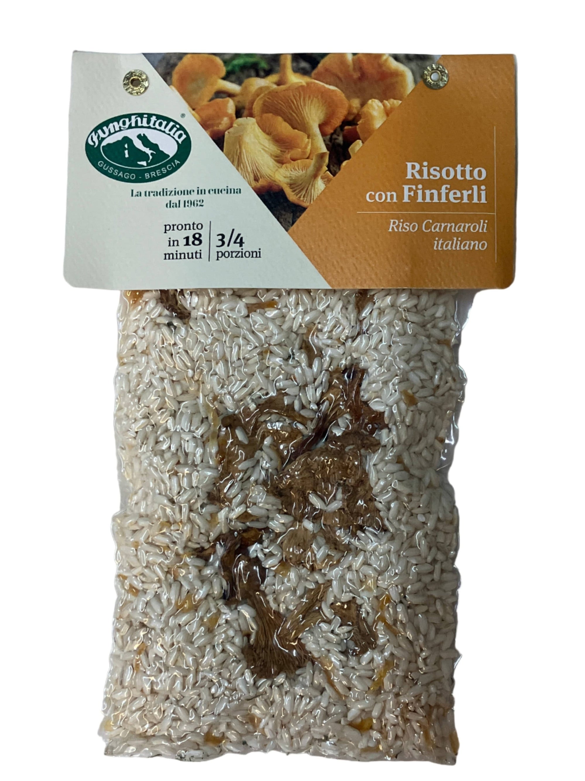 Italiving Reis Fertiggericht - Reis mit Pfifferlingen aus Italien