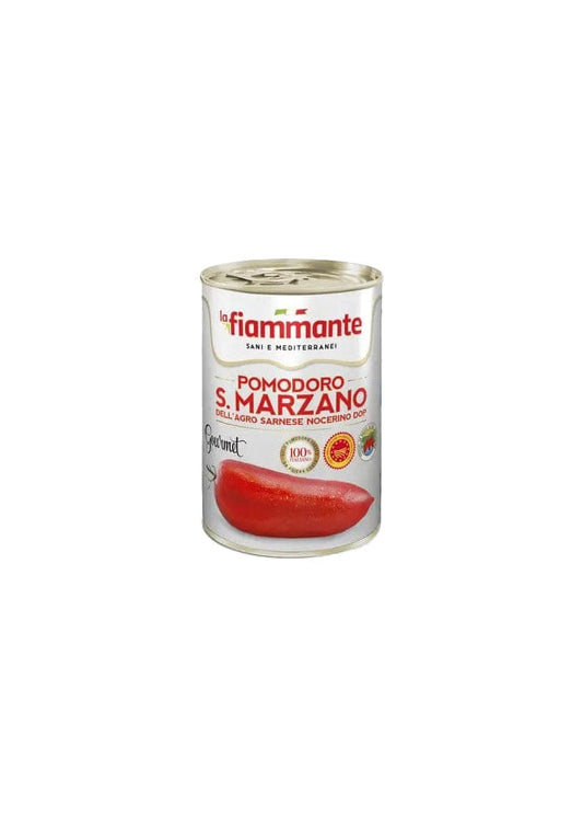 ITALIVING Tomaten Geschälte San Marzano Tomaten DOP - La Fiammante Gourmet - 400gr