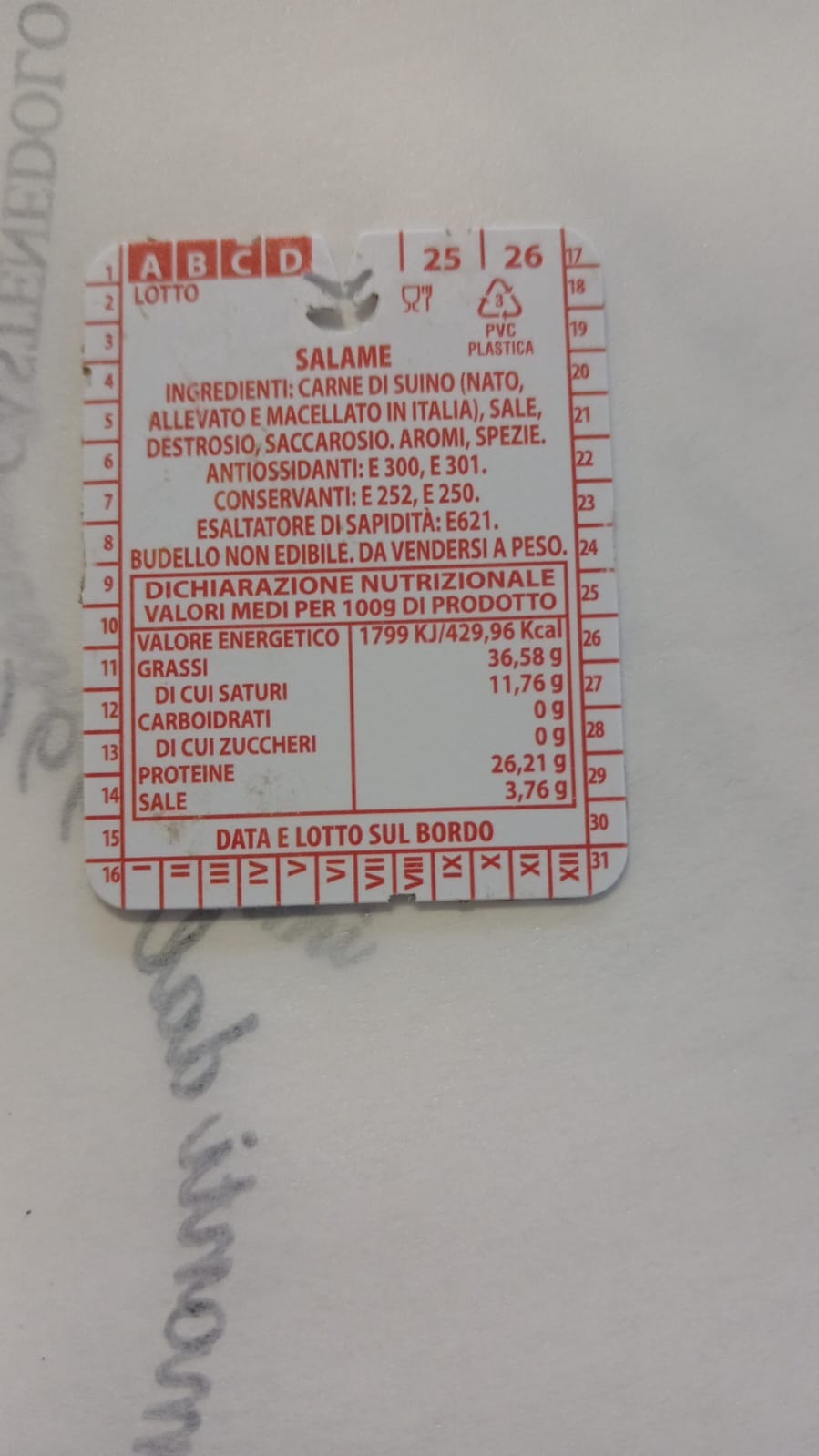 ITALIVING Traditionelle toskanische Fenchelsalami - direkt vom Metzger auf Vorbestellung!