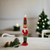 Italiving Weihnachtskerze Große Weihnachtskerze als Grenadier mit Geschenken H 22 cm