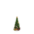 Italiving Weihnachtskerze Kleine Tannenbaumkerze mit Weihnachtsgeschenken H 12,5 cm