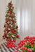 Italiving Weihnachtsschmuck Weihnachtsschmuck Tannenbaum rot aus Papier - Origami - Ø 10 cm