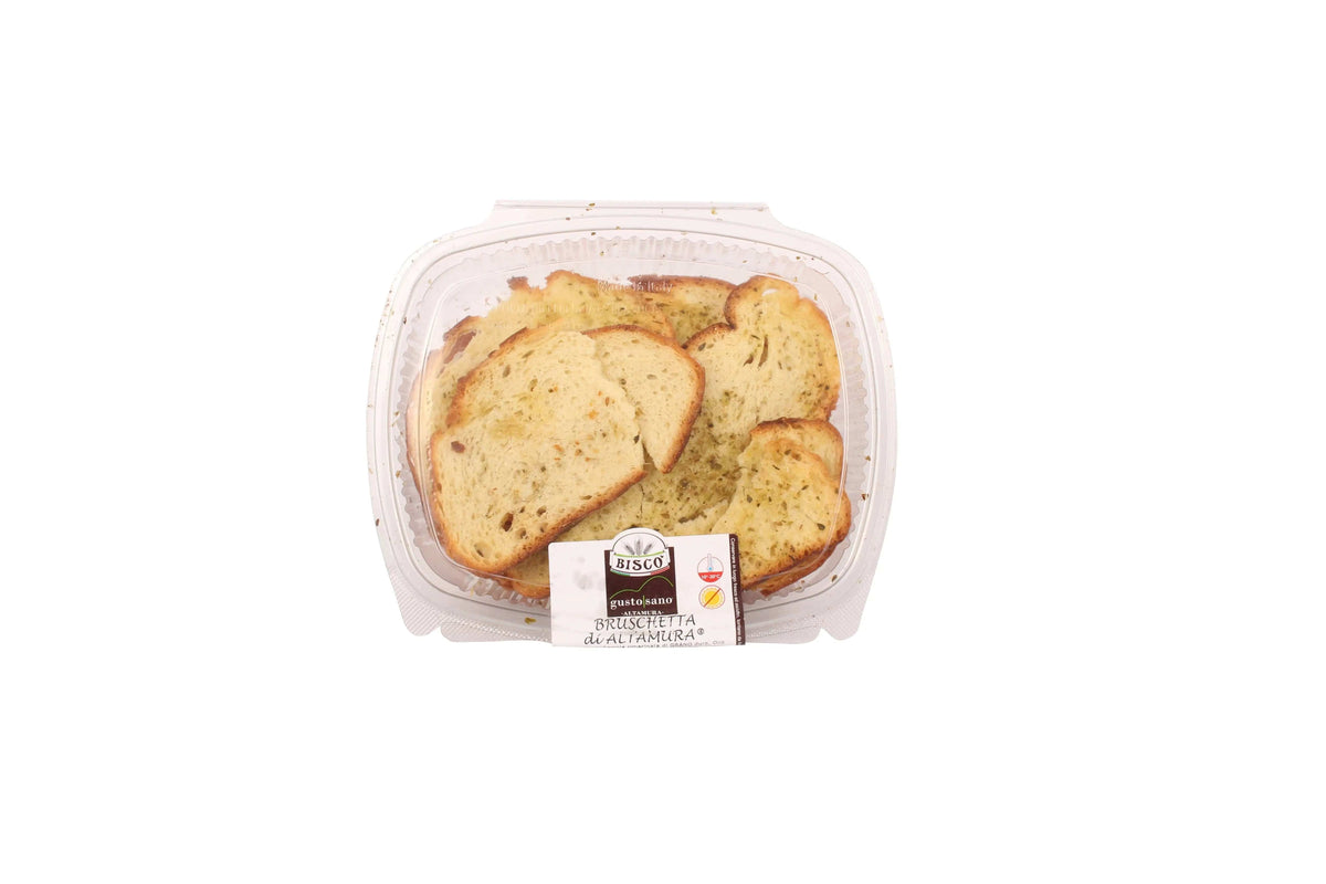 Italiving Bruschetta Bruschetta Italia Crocante - geröstete Brotscheiben mit Kräutern 250gr