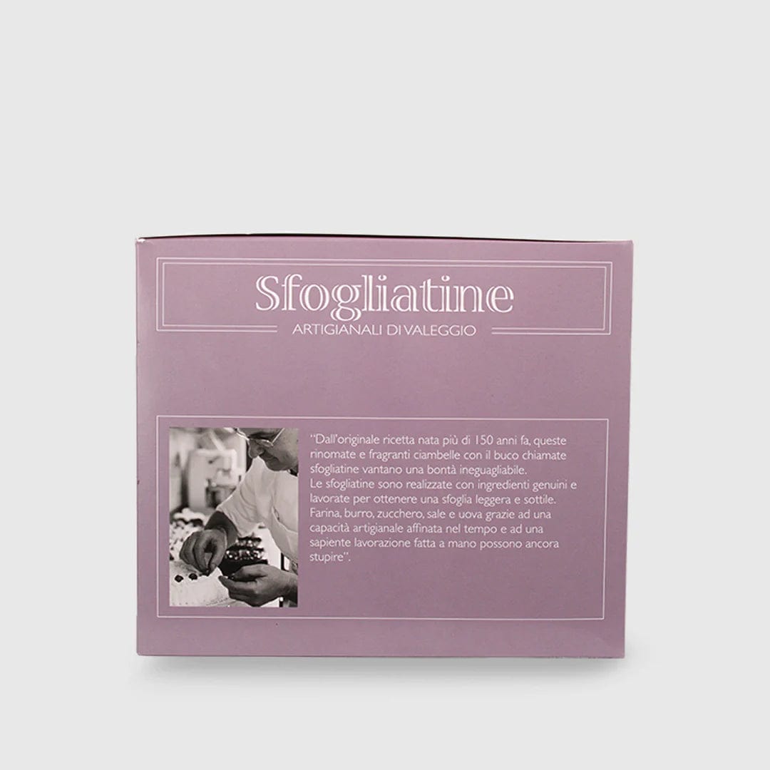 Italiving Gebäck Sfogliatine classiche - Blätterteigkekse aus Valeggio