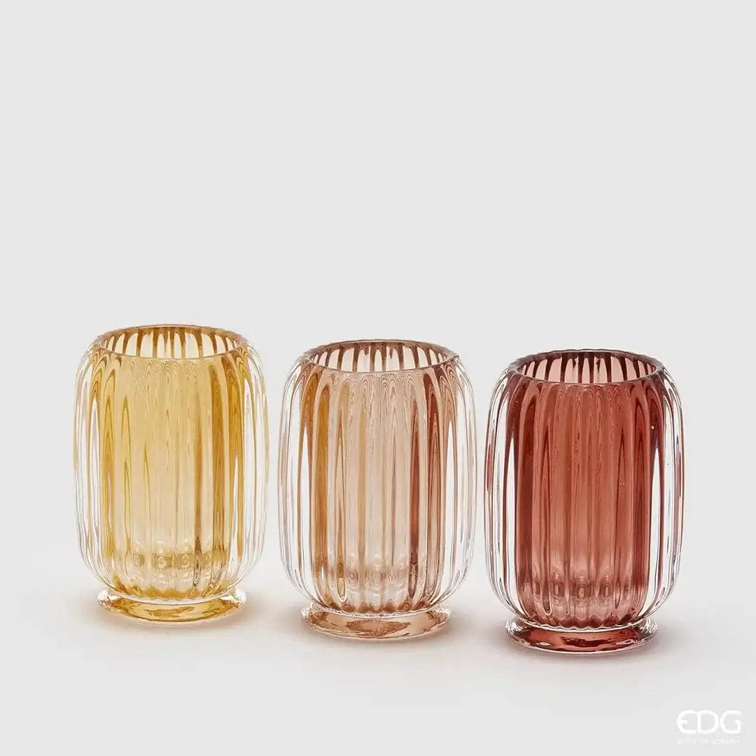 kerzenglas 3er set