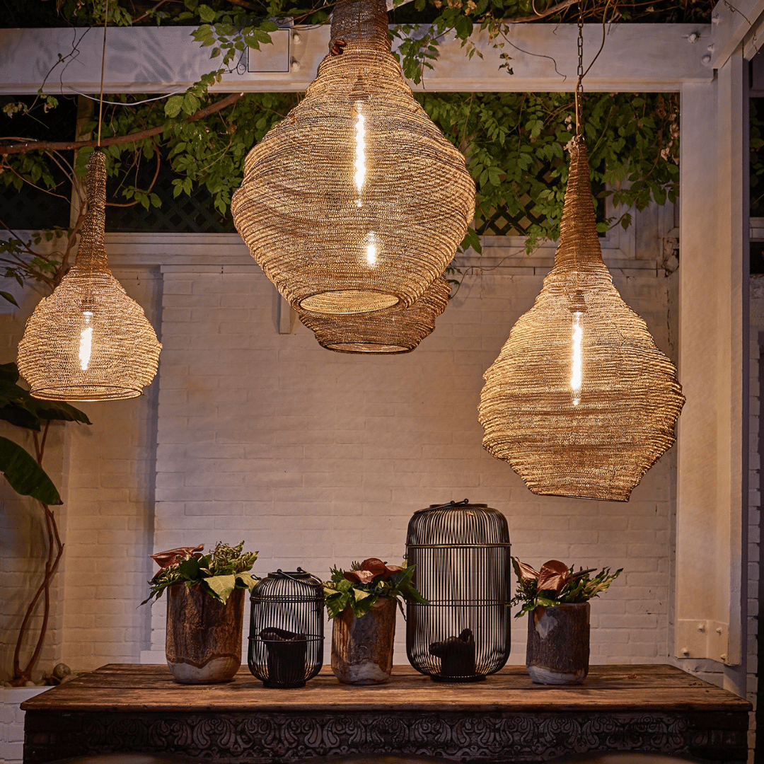 orientalische deckenleuchte aus messing fur led lampe