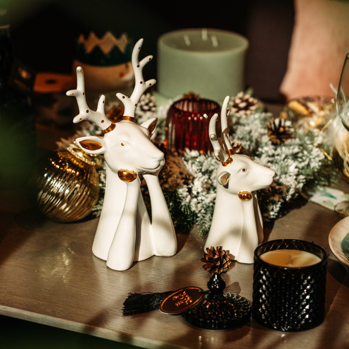 skulptur wohnzimmerdeko